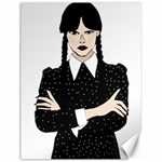 Wednesday addams Canvas 12  x 16  11.86 x15.41  Canvas - 1