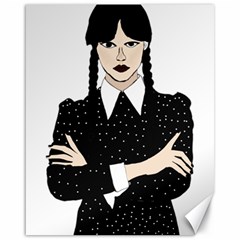 Wednesday Addams Canvas 16  X 20  by Fundigitalart234