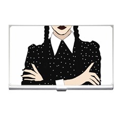 Wednesday Addams Business Card Holder by Fundigitalart234