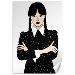 Wednesday Addams Canvas 20  X 30  by Fundigitalart234