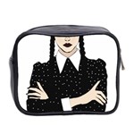 Wednesday addams Mini Toiletries Bag (Two Sides) Back