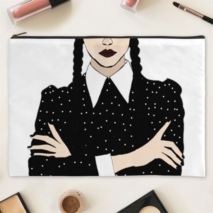 Wednesday addams Cosmetic Bag (XXXL)