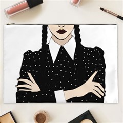 Wednesday Addams Cosmetic Bag (xxl) by Fundigitalart234