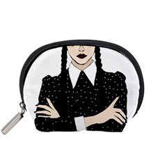 Wednesday Addams Accessory Pouch (small) by Fundigitalart234