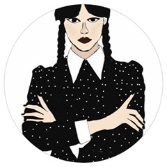 Wednesday addams Round Trivet