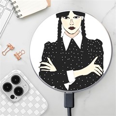 Wednesday Addams Wireless Fast Charger(white)