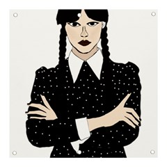 Wednesday addams Banner and Sign 3  x 3 