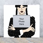 Wednesday addams White Wall Photo Frame 5  x 7  Front