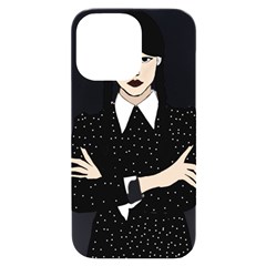 Wednesday Addams Iphone 14 Pro Max Black Uv Print Case