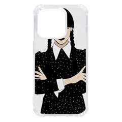 Wednesday Addams Iphone 14 Pro Tpu Uv Print Case