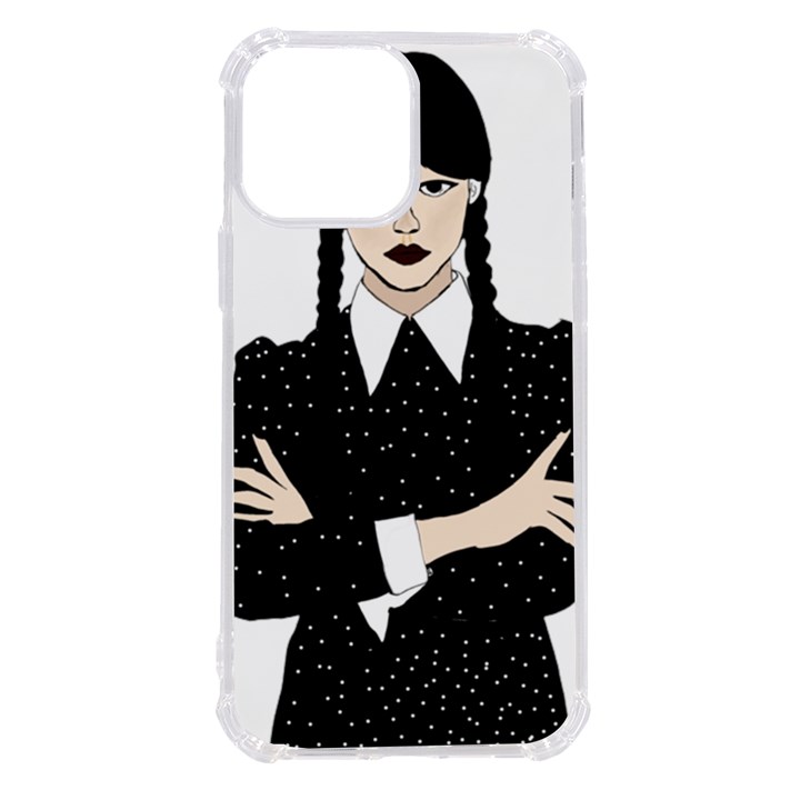 Wednesday addams iPhone 13 Pro Max TPU UV Print Case