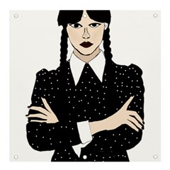 Wednesday Addams Banner And Sign 4  X 4 