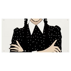 Wednesday Addams Banner And Sign 8  X 4 