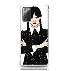 Wednesday Addams Samsung Galaxy Note 20 Tpu Uv Case by Fundigitalart234