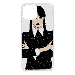 Wednesday Addams Iphone 14 Tpu Uv Print Case