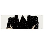 Wednesday addams Banner and Sign 9  x 3  Front