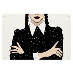 Wednesday Addams Banner And Sign 6  X 4  by Fundigitalart234