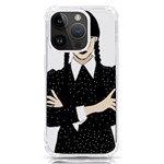 Wednesday addams iPhone 14 Pro TPU UV Print Case Front