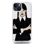 Wednesday addams iPhone 14 TPU UV Print Case Front