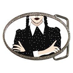 Wednesday Addams Belt Buckles by Fundigitalart234