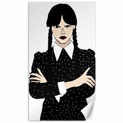 Wednesday Addams Canvas 40  X 72  by Fundigitalart234