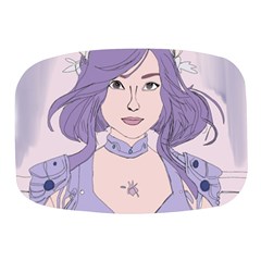 Futuristic Woman Mini Square Pill Box by Fundigitalart234