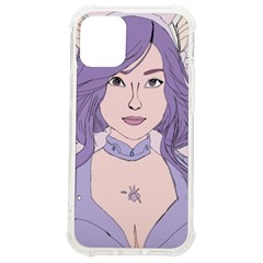 Futuristic Woman Iphone 12 Mini Tpu Uv Print Case	 by Fundigitalart234