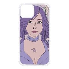 Futuristic Woman Iphone 13 Tpu Uv Print Case by Fundigitalart234