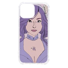 Futuristic Woman Iphone 13 Mini Tpu Uv Print Case by Fundigitalart234