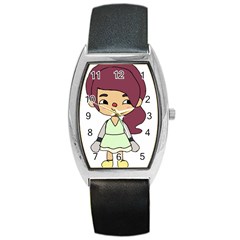 Toca Life Self Made Character  Barrel Style Metal Watch by Fundigitalart234