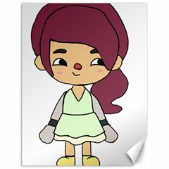 Toca Life Self Made Character  Canvas 12  X 16  by Fundigitalart234