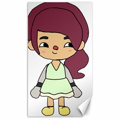 Toca Life Self Made Character  Canvas 40  X 72  by Fundigitalart234