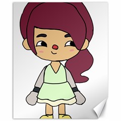 Toca Life Self Made Character  Canvas 11  X 14  by Fundigitalart234