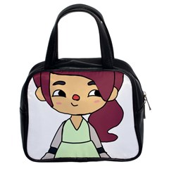 Toca Life Self Made Character  Classic Handbag (two Sides) by Fundigitalart234