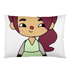 Toca Life Self Made Character  Pillow Case by Fundigitalart234