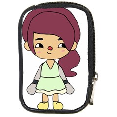 Toca Life Self Made Character  Compact Camera Leather Case by Fundigitalart234