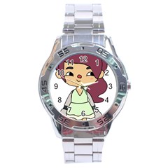 Toca Life Self Made Character  Stainless Steel Analogue Watch by Fundigitalart234