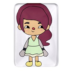 Toca Life Self Made Character  Rectangular Glass Fridge Magnet (4 Pack)