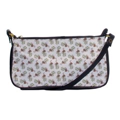 Warm Blossom Harmony Floral Pattern Shoulder Clutch Bag by dflcprintsclothing