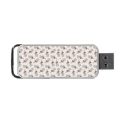 Warm Blossom Harmony Floral Pattern Portable Usb Flash (one Side) by dflcprintsclothing