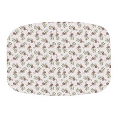 Warm Blossom Harmony Floral Pattern Mini Square Pill Box by dflcprintsclothing