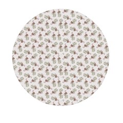 Warm Blossom Harmony Floral Pattern Mini Round Pill Box (pack Of 5) by dflcprintsclothing