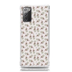 Warm Blossom Harmony Floral Pattern Samsung Galaxy Note 20 Tpu Uv Case by dflcprintsclothing