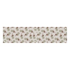 Warm Blossom Harmony Floral Pattern Banner And Sign 4  X 1  by dflcprintsclothing