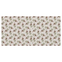 Warm Blossom Harmony Floral Pattern Banner And Sign 4  X 2  by dflcprintsclothing