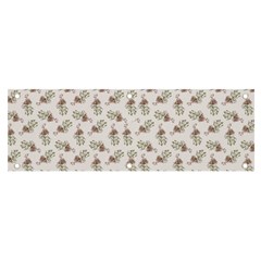 Warm Blossom Harmony Floral Pattern Banner And Sign 6  X 2  by dflcprintsclothing