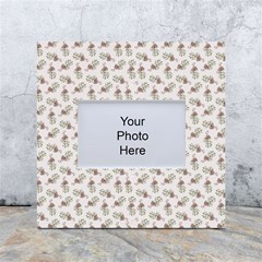 Warm Blossom Harmony Floral Pattern White Box Photo Frame 4  X 6  by dflcprintsclothing