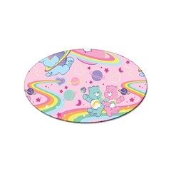 Bears Kawaii Pattern Sticker Oval (10 Pack) by Cowasu