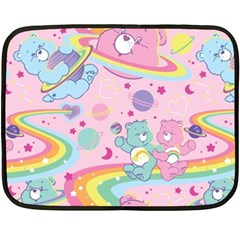 Bears Kawaii Pattern Fleece Blanket (mini) by Cowasu