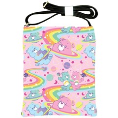 Bears Kawaii Pattern Shoulder Sling Bag by Cowasu